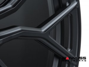 Rivian R1S Custom Wheels - S17-01 by Vossen - Satin Black